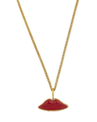 Kiss Me Red Medium Chain - By Boho Hunter