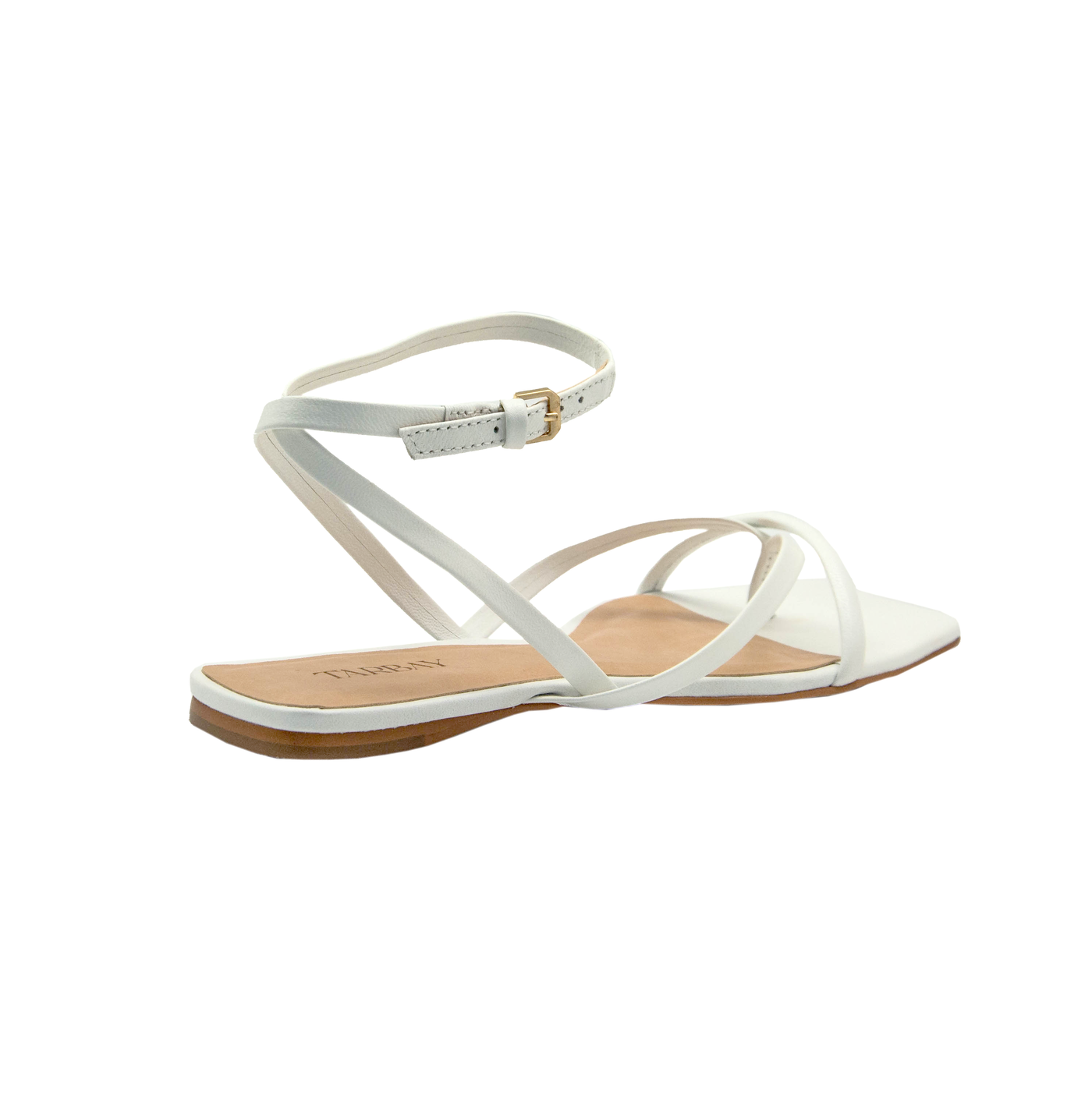 Jada Flat Sandals- Branco - By Boho Hunter