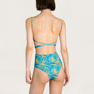 Top Furrowed String PSY Blue - By Boho Hunter