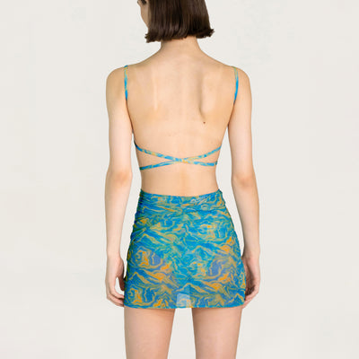 Short Pareo PSY Blue - By Boho Hunter