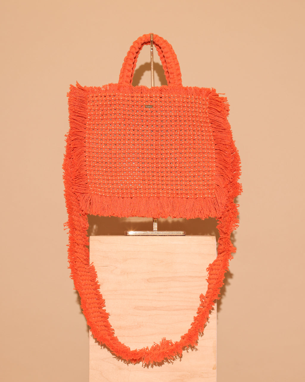 Gossypium Crossbody Bag Orange & Gold - By Boho Hunter