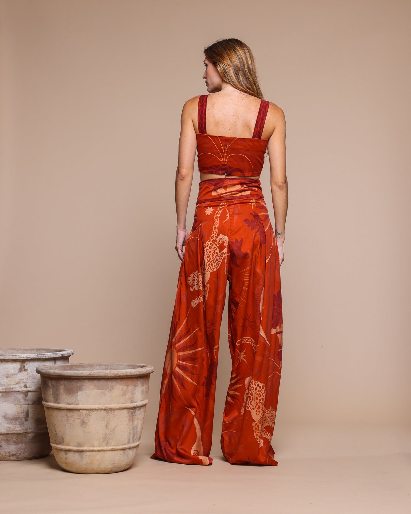 Khoi Top Red Night - By Boho Hunter