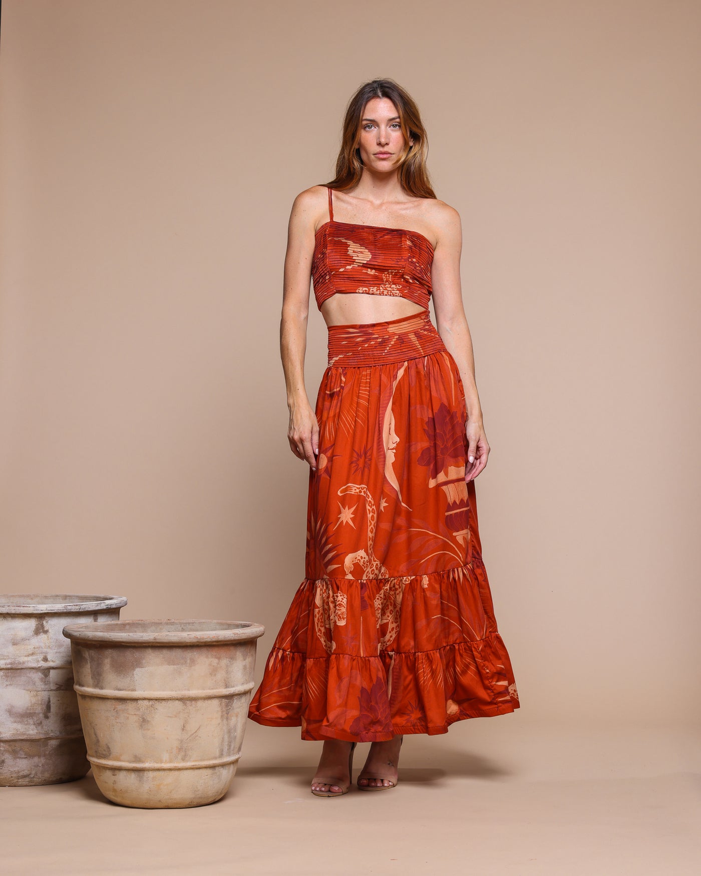 Funez Top Red Night - By Boho Hunter