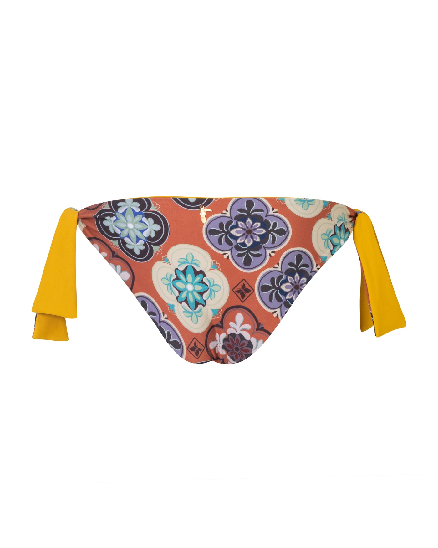 Ava Gardner Bikini Bottom Terracota Mosaic Sunny - By Boho Hunter