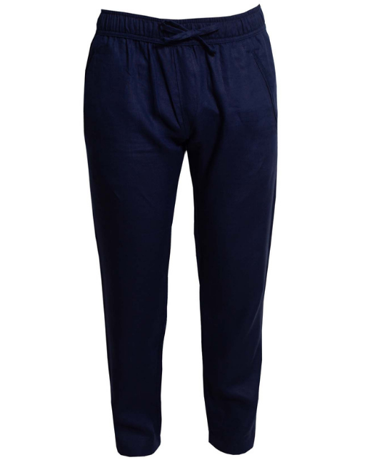SardiniaLinen Pant - Navy Blue - By Boho Hunter
