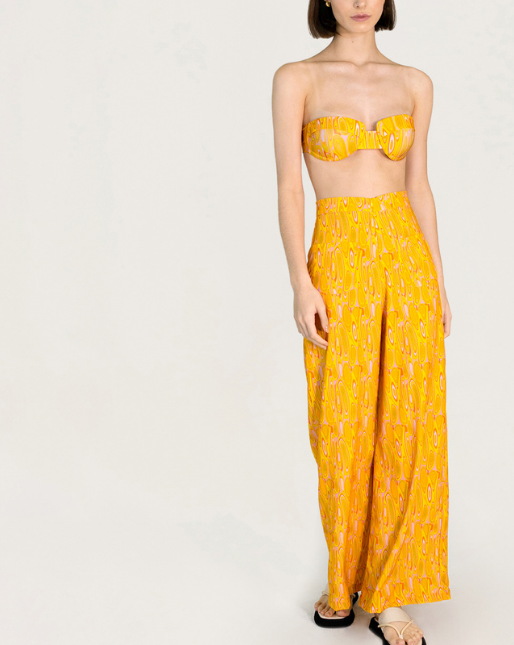 Top Half Cup Psy Yellow - By Boho Hunter