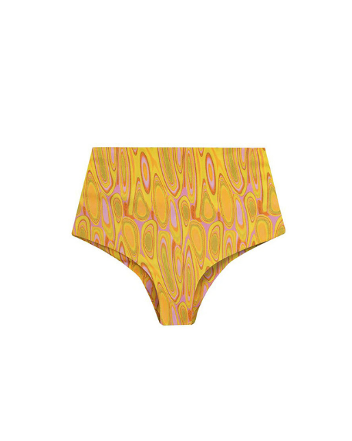 Bottom - High Waist Psy Yellow - By Boho Hunter