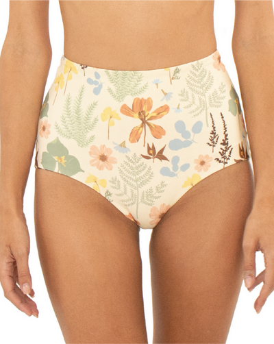 High Waist Taylor Belis Bikini Bottom - By Boho Hunter