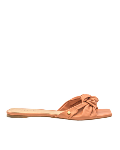 Cloe Flat Sandals - Miele - By Boho Hunter