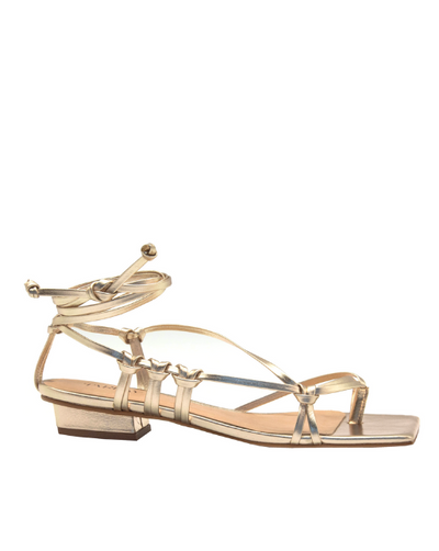 Keira Sandals - Light Gold - By Boho Hunter